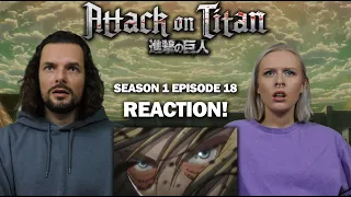 Attack on Titan | 1x18 Forest of Giant Trees: The 57th Exterior Scouting Mission, Part 2 - REACTION!