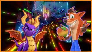 Crash & Spyro: The Rise & Fall...and Rise Again (only to fall off again)