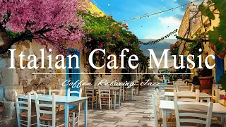 Italian Cafe Jazz | Enjoy a Romantic Italian Cafe Beach Ambience with Relaxing Jazz Piano to Relax