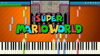 Super Mario World - Castle Fortress Theme Synthesia