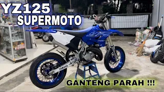 MODIF YZ125 JADI SUPERMOTO||GANTENG MAKSIMAL‼️