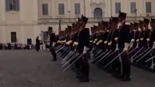 Polizia di Stato Guardia d'Onore al Quirinale (25.05.12)