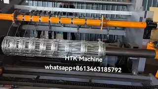 China Supplier PLC control high speed 50-60times/min #automatic hinge joint field fence machine