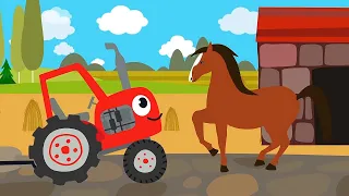 Lieder für Kinder über Autos, Tiere, Essen – Cartoons für Kinder