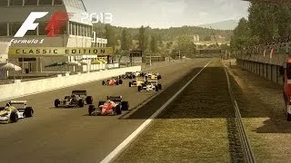 F1 2013 Gameplay classics Damon Hill Gp Estoril!!