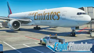 MICROSOFT FLIGHT SIMULATOR // EMIRATES B777 DUBAI-OSLO