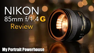 Nikon 85mm f1.4 G Lens Review - My Favorite AF-S Portrait Nikkor Lens / Sample images & more