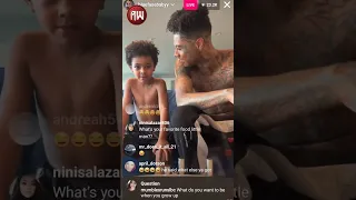 Blueface might lose his family after this.. 👀