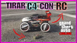 COMO TIRAR C4 CON RC SOLO FÁCIL,RAPIDO GTA V ONLINE(PS5,PS4 xbox