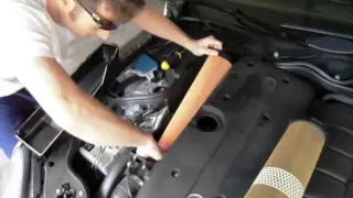 Air Filter Change - Mercedes E320 CDI