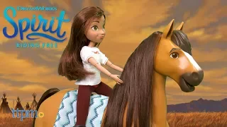 Spirit Riding Free Spirit & Lucky Deluxe Feeding Set from Just Play