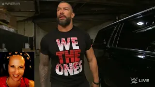 WWE Raw Roman Reigns Arrives on RAW 10/31/22