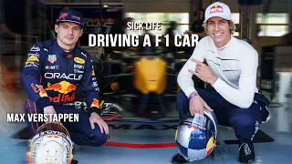 Driving an F1 car with Max Verstappen (BTS) - Fabio Wibmer | Sick Life Ep.11