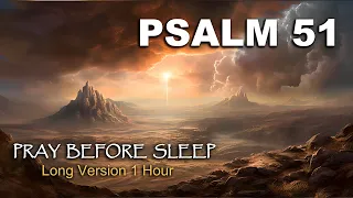 1 HOUR PSALM 51 - With the Hebrew name of God pronounced ( YHVH )