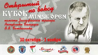 1.11.2023. Открытый кубок по боксу Minsk Open памяти В.В.Ботвинника