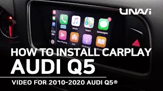 How to install Carplay for AUDI Q5 2010-2020 | ANDROID AUTO MODULE UPDATE RETROFIT