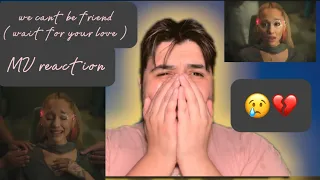 Ariana Grande - we can’t be friends ( wait for your love ) Official Video | reaction