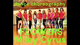 Flowers Miley Cyrus dance choreography Zumba new and easy