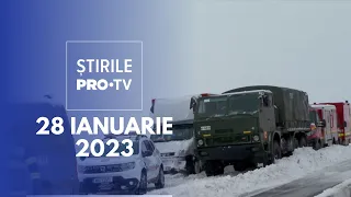 Știrile PRO TV - 28 ianuarie 2023