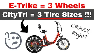 Lectric XP Trike Replacement | E-310 with 3 Different Size Tires