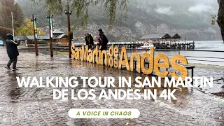 🇦🇷 San Martin de los Andes, Argentina - 4K Walking Tour In Patagonia