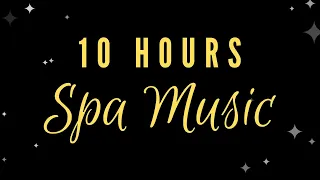 10 Hours Relaxing Sleep and Spa Music with Black Screen