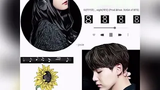 (Edit Pics) IU - Eight (Prod and Feat. BTS Suga)