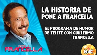 La historia de Poné a Francella: el programa de humor de Telefe