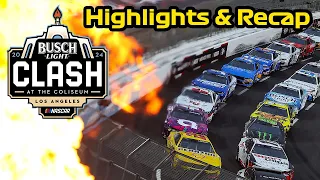 2024 NASCAR Clash at the Coliseum Highlights & Analysis
