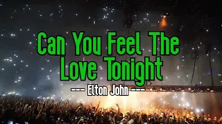 Can You Feel The Love Tonight (KARAOKE) | Elton John