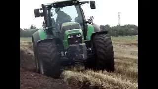 Tolusso Aratri Quadrivomere entrosolco su Deutz TTV 7250