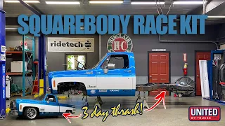 A SURPRISE 3 DAY THRASH | New Detroit Speed SPEEDMAX Squarebody race kit review and install