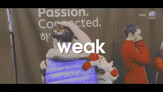 weak | au `` evgenia medvedeva & alina zagitova