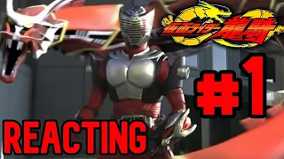Kamen Rider Ryuki Episode #1 | Jersie Reacts