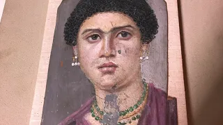 Painting Roman period mummy portraits