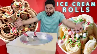 HAZ TU MÁQUINA DE ICE CREAM ROLLS | EL GUZII