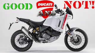Ducati Desert X. Good or Bad? Some things you should know. I crashed it...