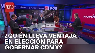 ¿Quién va arriba en las encuestas rumbo a la elección para gobernar la CDMX? - Es la Hora de Opinar