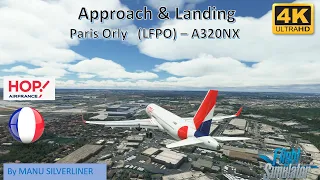 FS 2020  Sim Update 5  - Landing in Paris Orly (FLPO)  A320NX Air France Hop