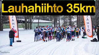 Lauhahiihto 2023, 35 km cross-country ski race