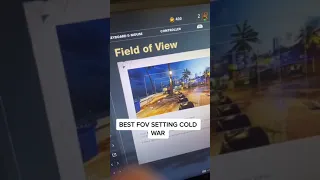 Best FOV setting for Cold War!