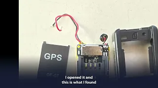 GPS GF-07 - GPS Tracker Fault from manufacture. Cable not connected!