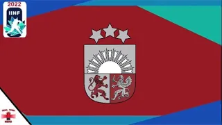 Team Latvia 2022 WJC Goal Horn