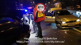ДТП с пострадавшими в Киеве на проспекте Победы, в направлении м. Житомирская, недалеко от м. Святош