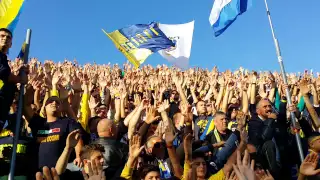 Curva nord Frosinone-Trapani