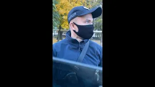 "Постанову засунь себе в ж...пу!"  - стайл спілкування з дебілкуватими поліцаями Дніпра