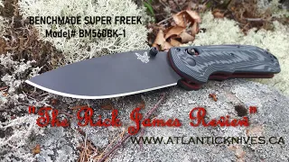 Benchmade Super Freek "The Rick James Review..." Model#BM560BK-1