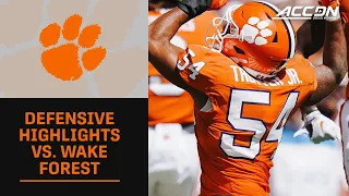 Clemson's Defense Stands Strong vs. Wake Forest