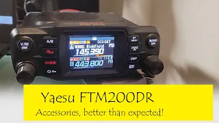 FTM-200DR Accessories - Better Than Expected!