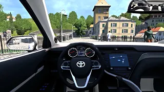 Toyota Camry | Euro Truck Simulator 2 | Game Play